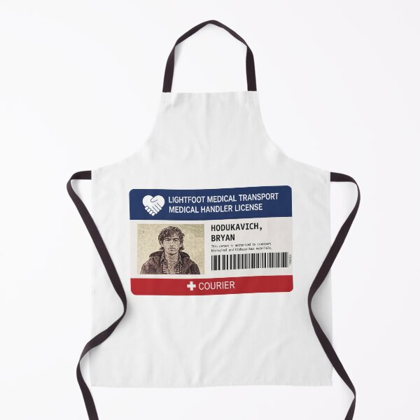 Item preview, Bryan Hodukavich Austin Abrams Medical Courier License Employee ID Card designed and sold by WatercolourferS.