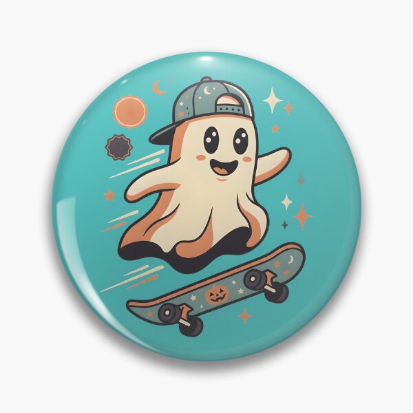 Item preview, Spooky skateboarder - Scating ghost designed and sold by ParadoxParadox.