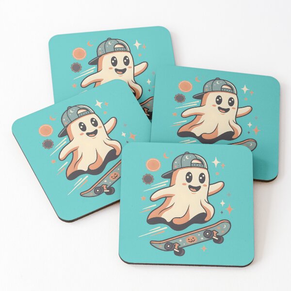 Item preview, Spooky skateboarder - Scating ghost designed and sold by ParadoxParadox.