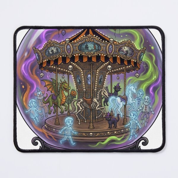 Item preview, Haunted Carousel Crystal Ball designed and sold by StickVerse by Owais.