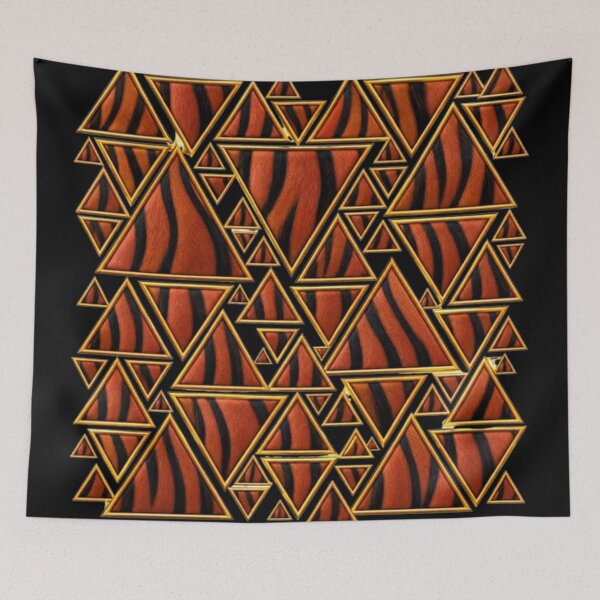 Item preview, Luxury Kudu Inspired Triangle Pattern designed and sold by annenambiro.