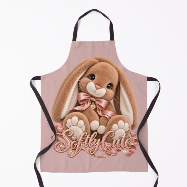 Item preview, A Cute Brown Plush Bunny designed and sold by LiMarchee.