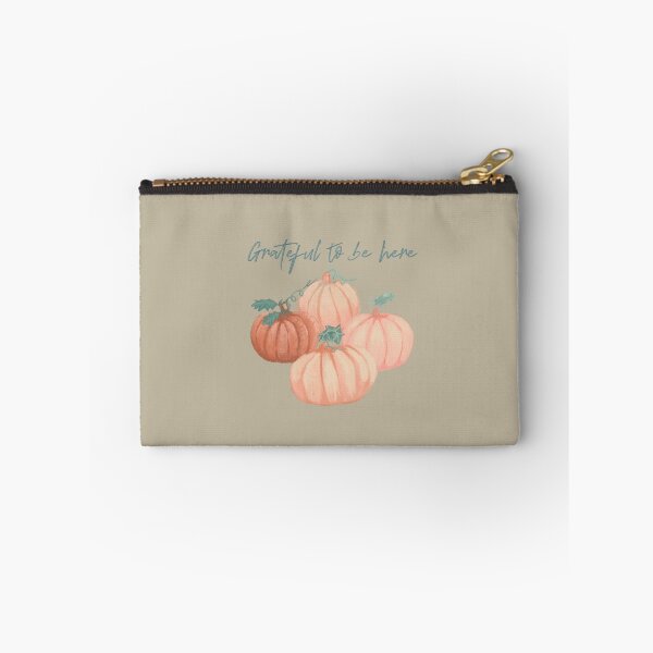 Item preview, Grateful to be here pumpkins designed and sold by MayCartPrintArt.