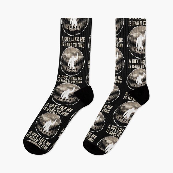 Item preview, A Guy Like Me Is Hard To Find Bigfoot Sasquatch Hiker Cryptid designed and sold by FolkGraphics.