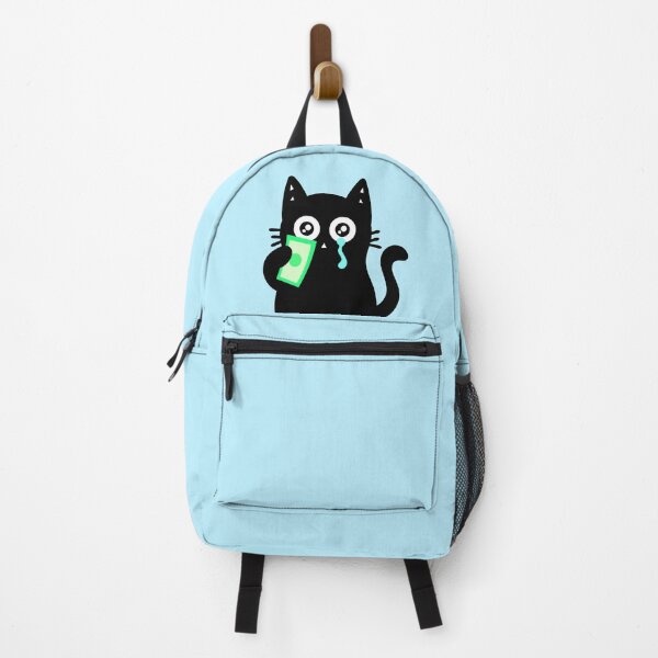 Item preview, Broke but Crying Rich - Little cat designed and sold by DibujandoPorfa.