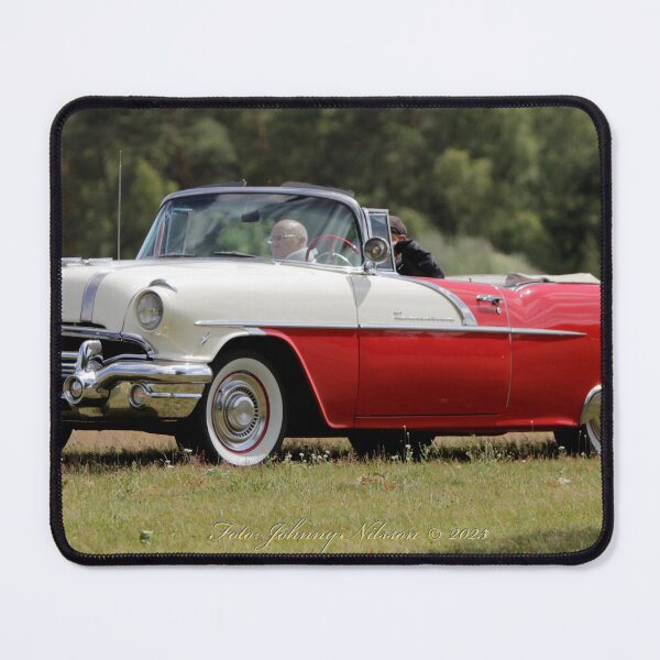 Item preview, Vintage Cherry Red Classic Car - Retro American Cruiser designed and sold by Johnny Nilsson Photo Art.