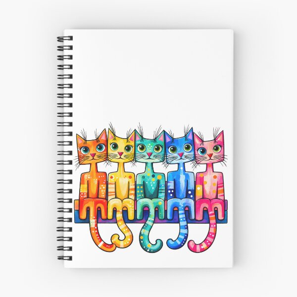 Item preview, Colorful cats designed and sold by Zeewind.
