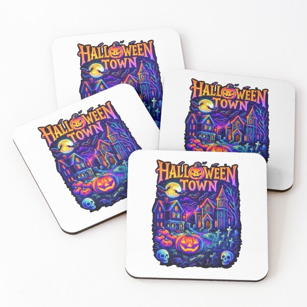 Item preview, Halloweentown Night Scene designed and sold by genana.