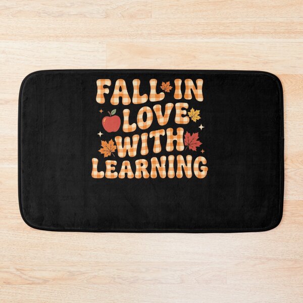 Item preview, Fall In Love With Learning Teacher Education Back To School Autumn designed and sold by FolkGraphics.