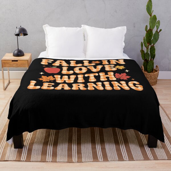 Item preview, Fall In Love With Learning Teacher Education Back To School Autumn designed and sold by FolkGraphics.