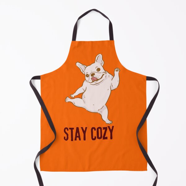Aperçu de l'œuvre Cute French Bulldog Stay Cozy - Winter Dog Lover Gift créée et vendue par stormk10.