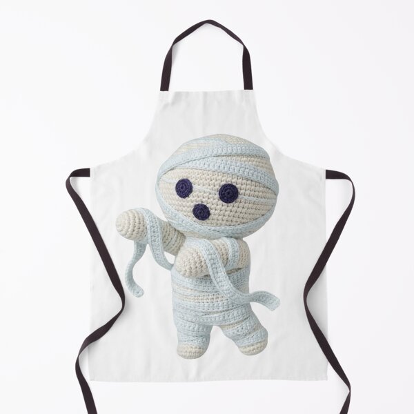 Artikelvorschau, Cute Crochet Mummy Amigurumi Halloween Spooky Plush entworfen und verkauft von seelee123.