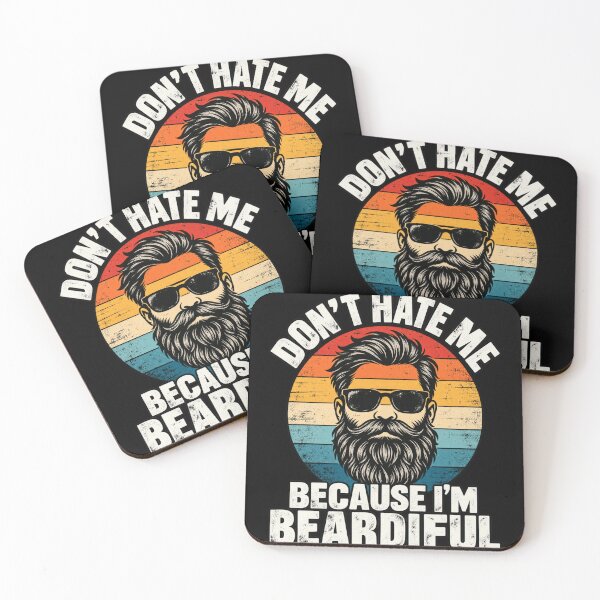 Item preview, Humor de barba divertido, hombre barbudo retro designed and sold by anapldv.