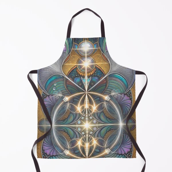 Aperçu de l'œuvre Luminous Sacred Geometry Fractal créée et vendue par Frackxion.