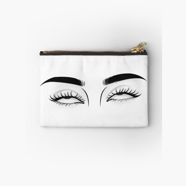 Aperçu de l'œuvre Cils et sourcils spectaculaires créée et vendue par MAXIZPRINT.