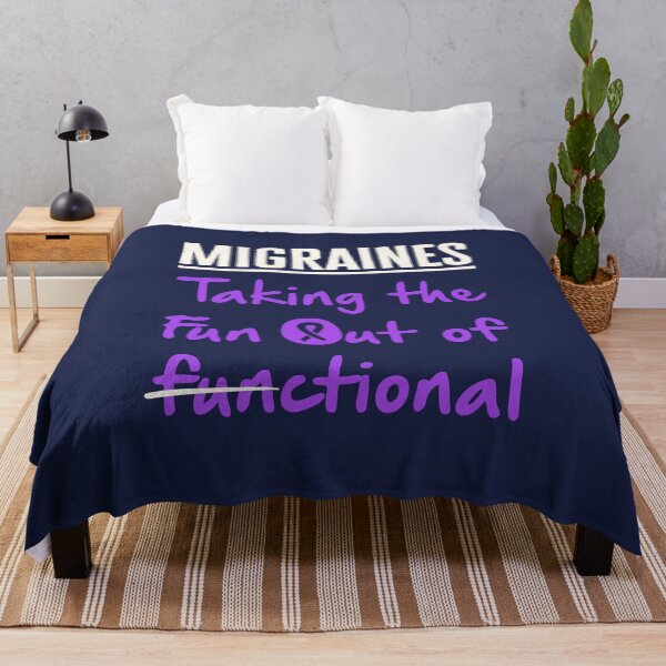 Item preview, Migraine Awareness Funny Taking the Fun Out of Functional designed and sold by jaygo.