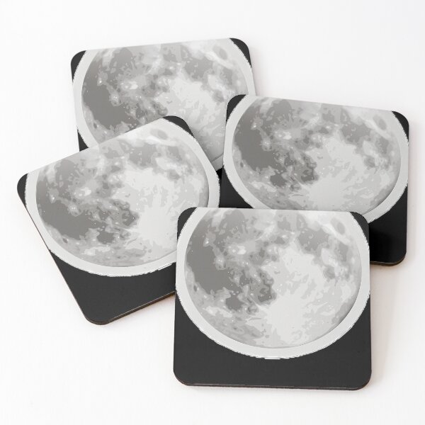 Item preview, full moon Stickers designed and sold by Morlessor.