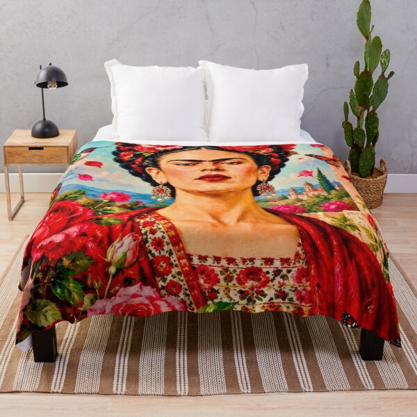 Item preview, Bold Floral Frida designed and sold by reggiemercedes.