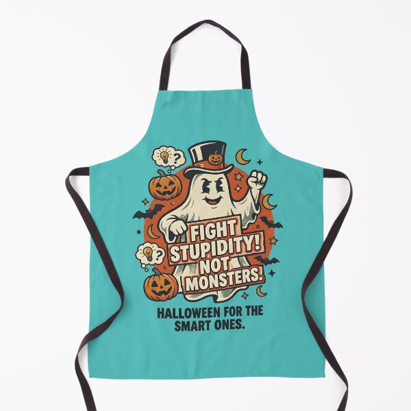 Item preview, Fight stupidity, not monsters! Halloween for the woke designed and sold by ParadoxParadox.