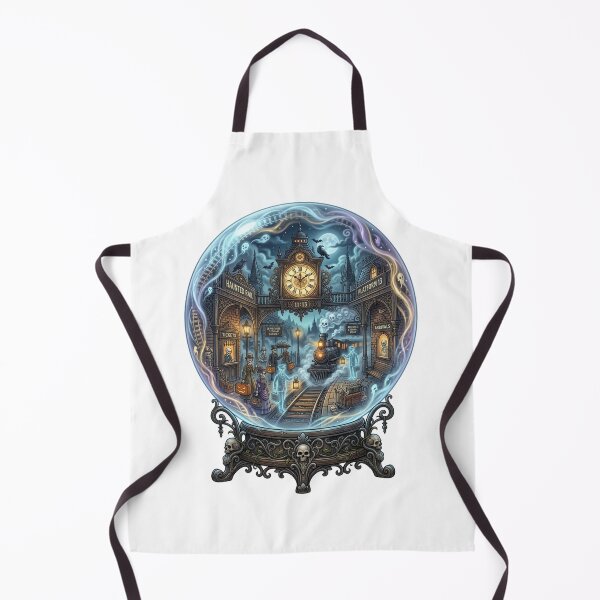 Item preview, Haunted Rail Station Crystal Ball designed and sold by StickVerse by Owais.