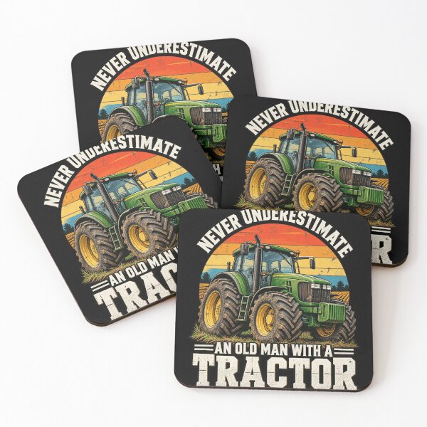 Item preview, Never Underestimate an Old Man with a Tractor designed and sold by anapldv.