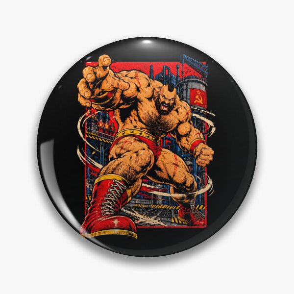 Item preview, Zangief Street Fighter Movie designed and sold by Dark Days Design.