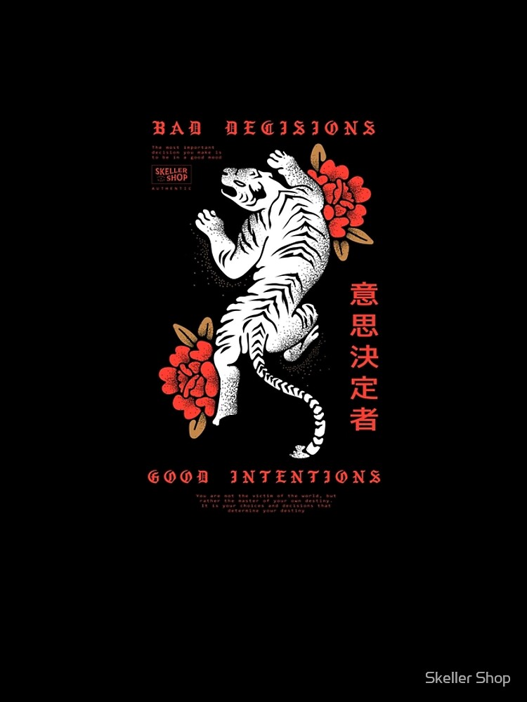 good intentions bad decisions shirt