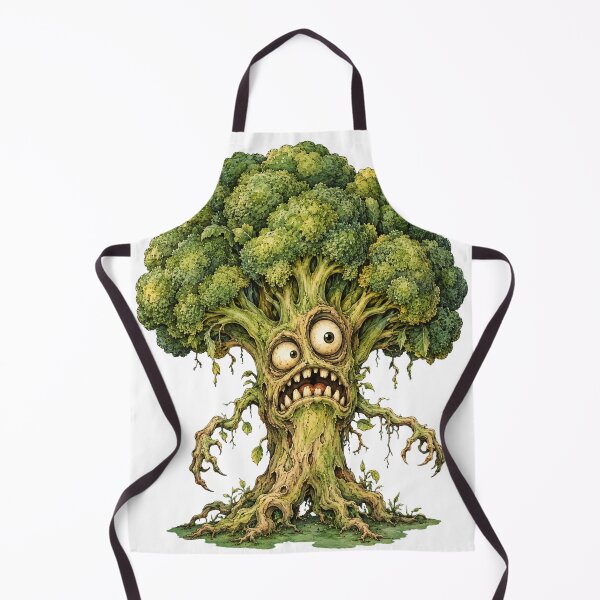 Artikelvorschau, Lustiges Brokkoli-Monster-Gemüse-Horror-Vintage-Design entworfen und verkauft von Castielalger.