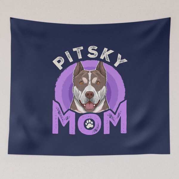Item preview, Pitsky Mom Pitbull Husky Mix designed and sold by jaygo.