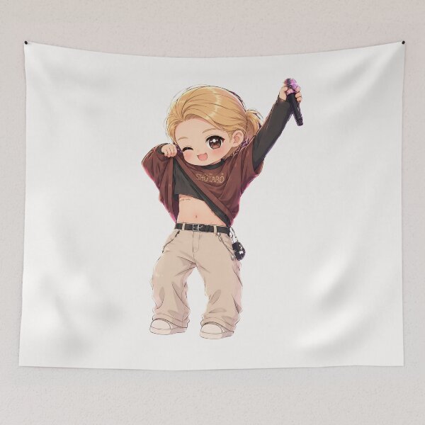 Item preview, Chibi K-Pop Idol World Tour Edition designed and sold by RADesignHub.