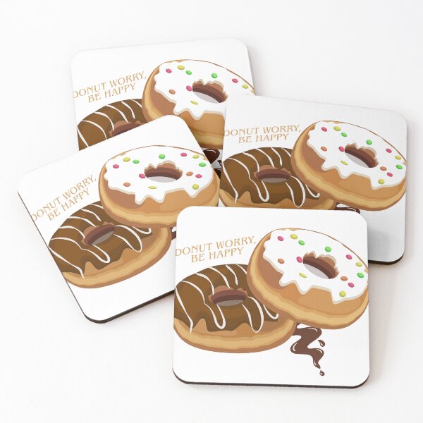 Item preview, Donut Worry Be Happy Design designed and sold by roaaroaa.