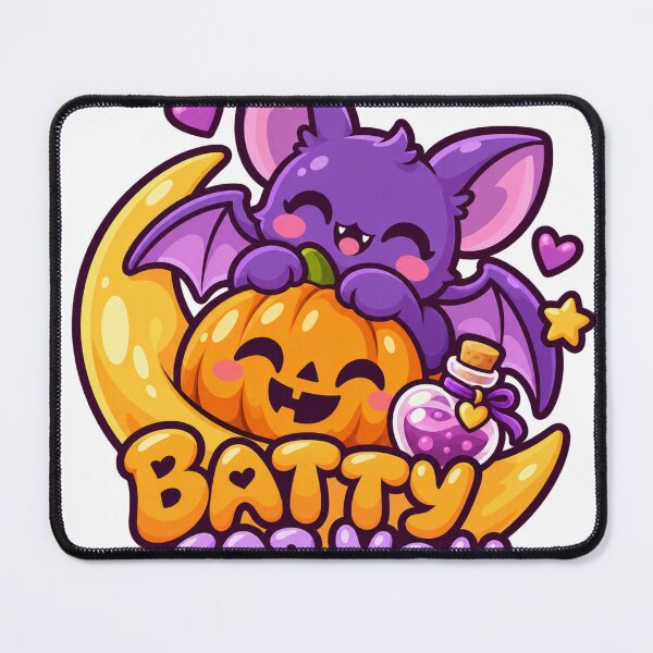 Item preview, BATTY FOR YOU - Cute Halloween Cartoon Design designed and sold by The198X.