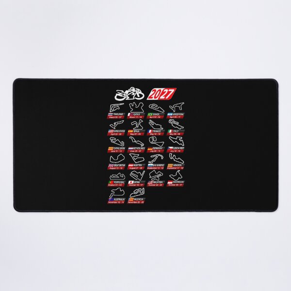 Item preview, Calendar season 2027 MotoGp circuits sport designed and sold by ideasfinder.