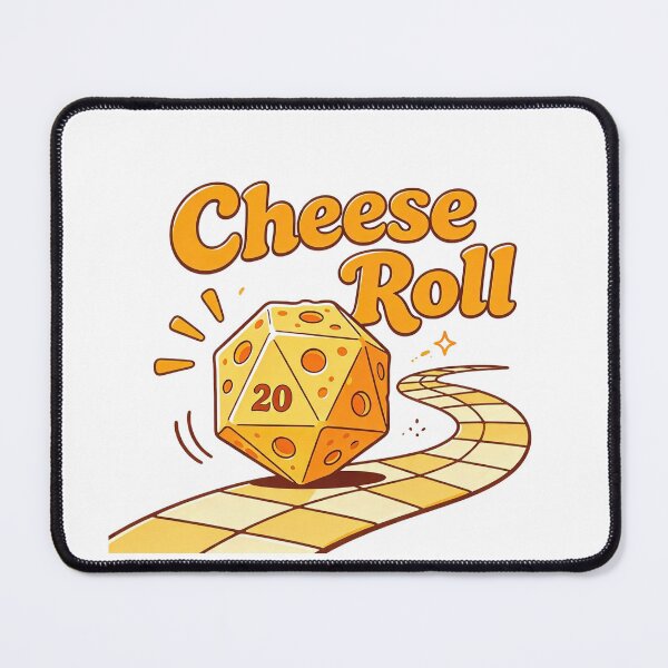 Item preview, Cheese Roll - D20 Dice Adventure designed and sold by shopD20.