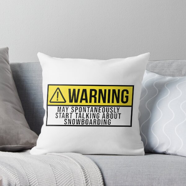 Item preview, Diseño de señal de advertencia para practicantes de snowboard y aficionados a los deportes extremos. designed and sold by Implodedmind.