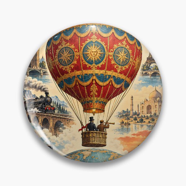 Item preview, Around The World In 80 Days designed and sold by Rockett Graphics.