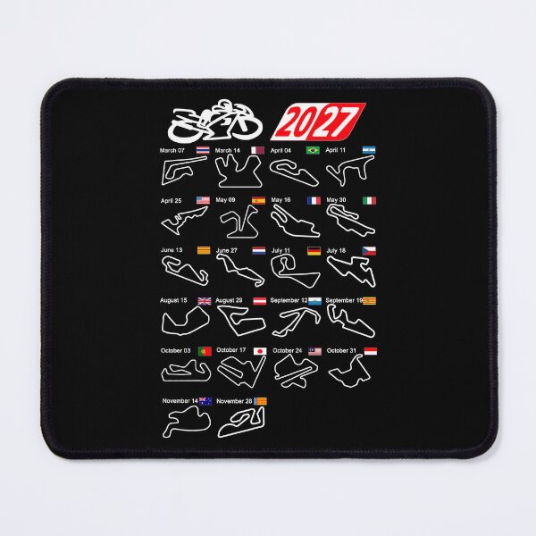 Item preview, Calendar season 2027 MotoGp circuits designed and sold by ideasfinder.
