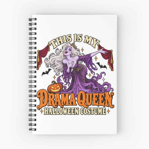 Item preview, THIS IS MY DRAMA QUEEN HALLOWEEN COSTUME designed and sold by WheelieGdArt.