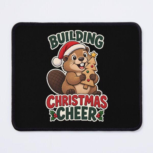 Item preview, Building Christmas Cheer Beaver Funny Christmas Animal Holiday designed and sold by BDLuck2021.