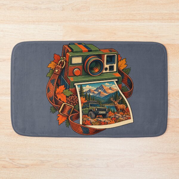 Item preview, Vintage Adventure Camera – Wild Outdoors designed and sold by Aimetoi.