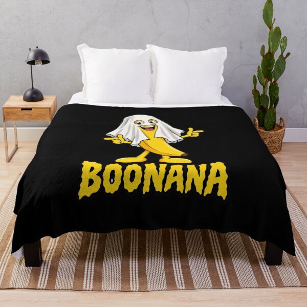 Item preview, Boonana Ghost Banana Funny Halloween Shirt designed and sold by CerealBoxInk.