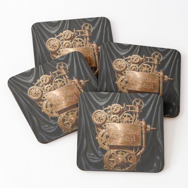 Item preview, Fear Kills The Mind Steampunk Machinery designed and sold by Marcu Ioachim.