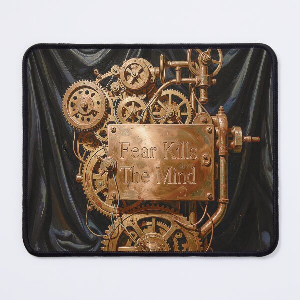 Item preview, Fear Kills The Mind Steampunk Machinery designed and sold by Marcu Ioachim.