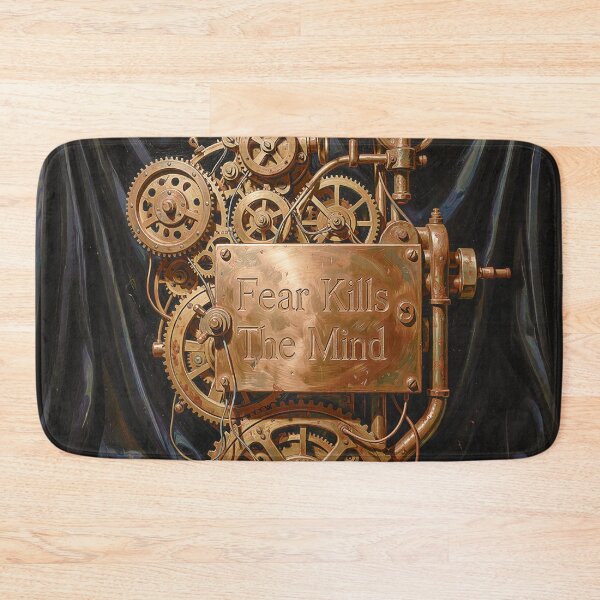 Item preview, Fear Kills The Mind Steampunk Machinery designed and sold by Marcu Ioachim.