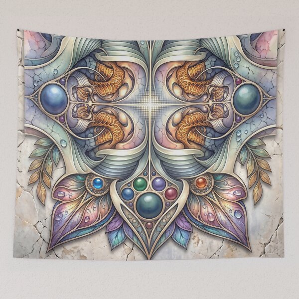 Item preview, Symmetrical Pastel Gemstone Filigree designed and sold by Frackxion.