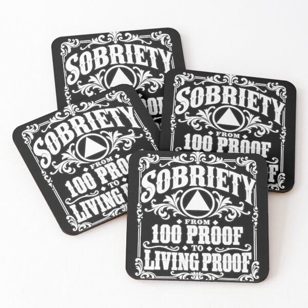 Item preview, Sobriety From 100 Proof to Living Proof designed and sold by anapldv.