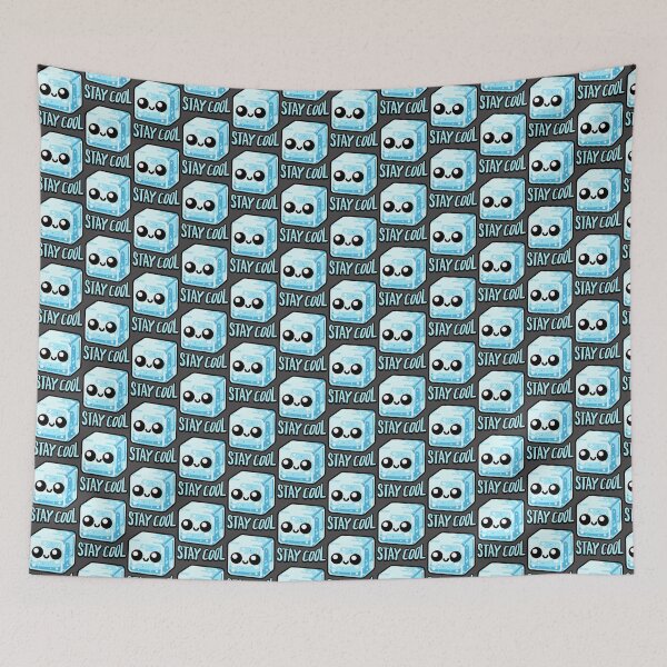 Item preview, Stay Cool Cute Ice Cube Pun Design for Fun and Chill Vibes designed and sold by supunchamara.
