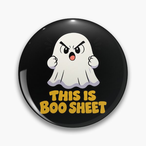 Item preview, Esta es la camiseta de Halloween del fantasma enojado Boo Sheet designed and sold by CerealBoxInk.