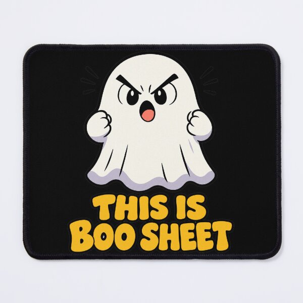 Item preview, This Is Boo Sheet Angry Ghost Halloween Shirt designed and sold by CerealBoxInk.