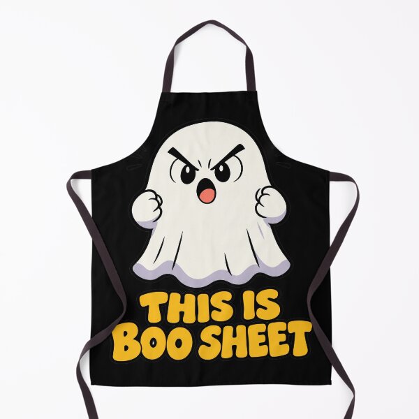 Item preview, This Is Boo Sheet Angry Ghost Halloween Shirt designed and sold by CerealBoxInk.